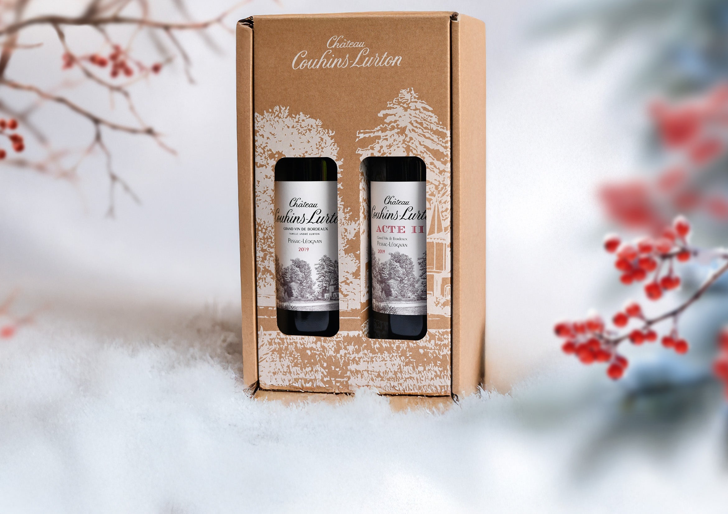 bouteilles Acte II de Château Couhins-Lurton blanc 2022 nouveauté vins automne