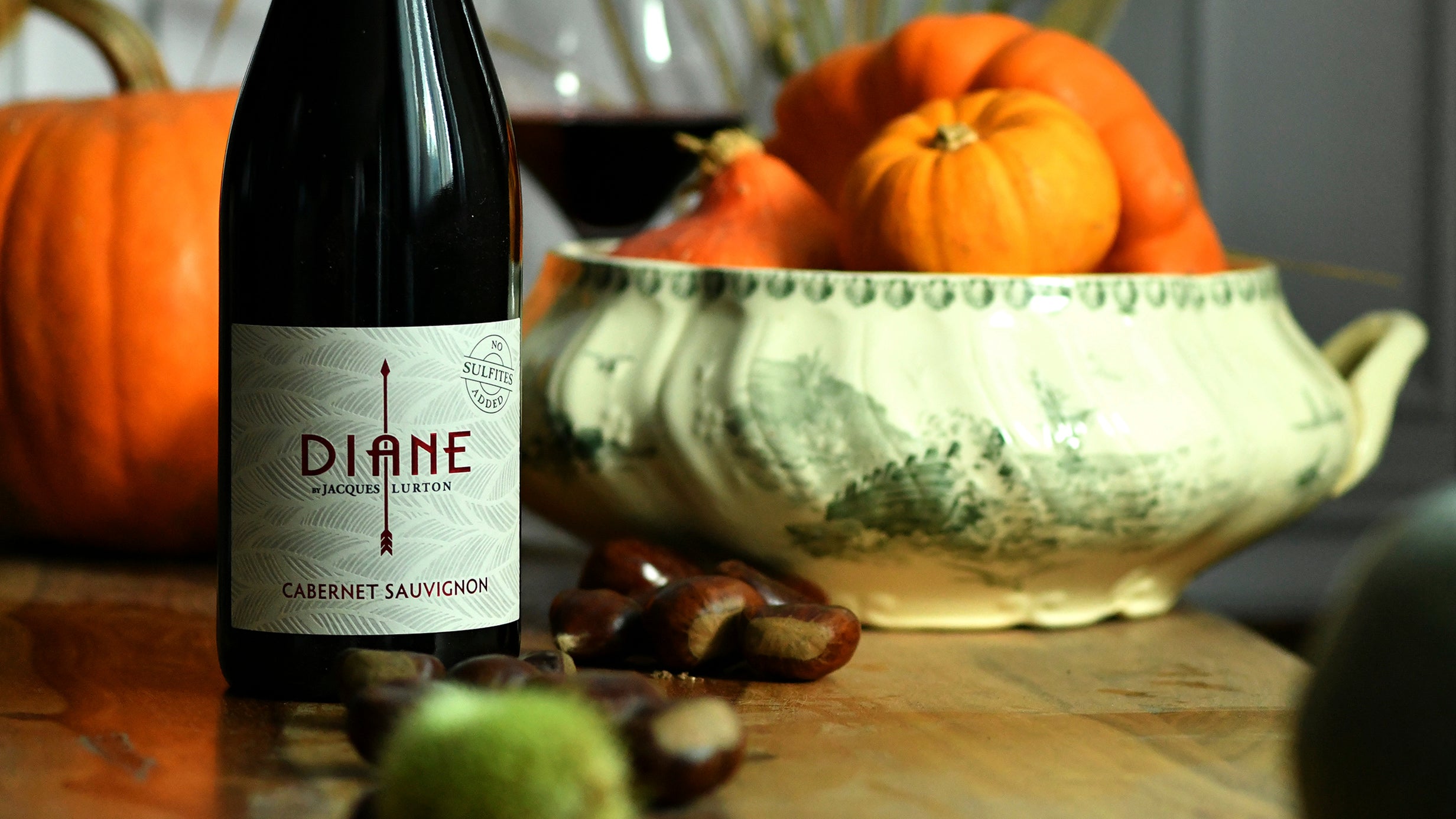 bouteille Château Bonnet Réserve rouge automne