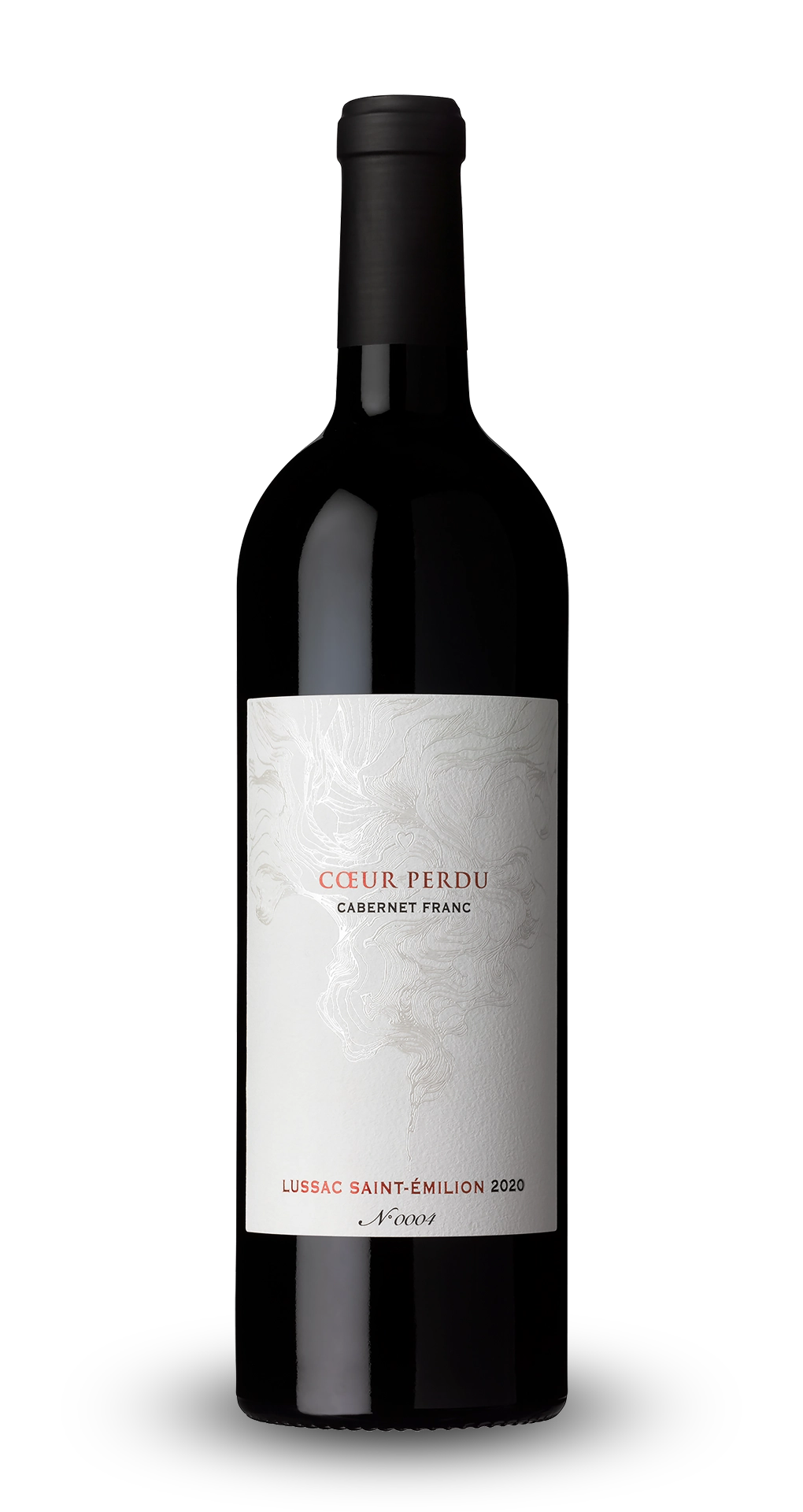 COEUR PERDU Cabernet Franc Rouge - Lussac saint-Émilion - 2020 - 1 bou, image size:1020x1920
