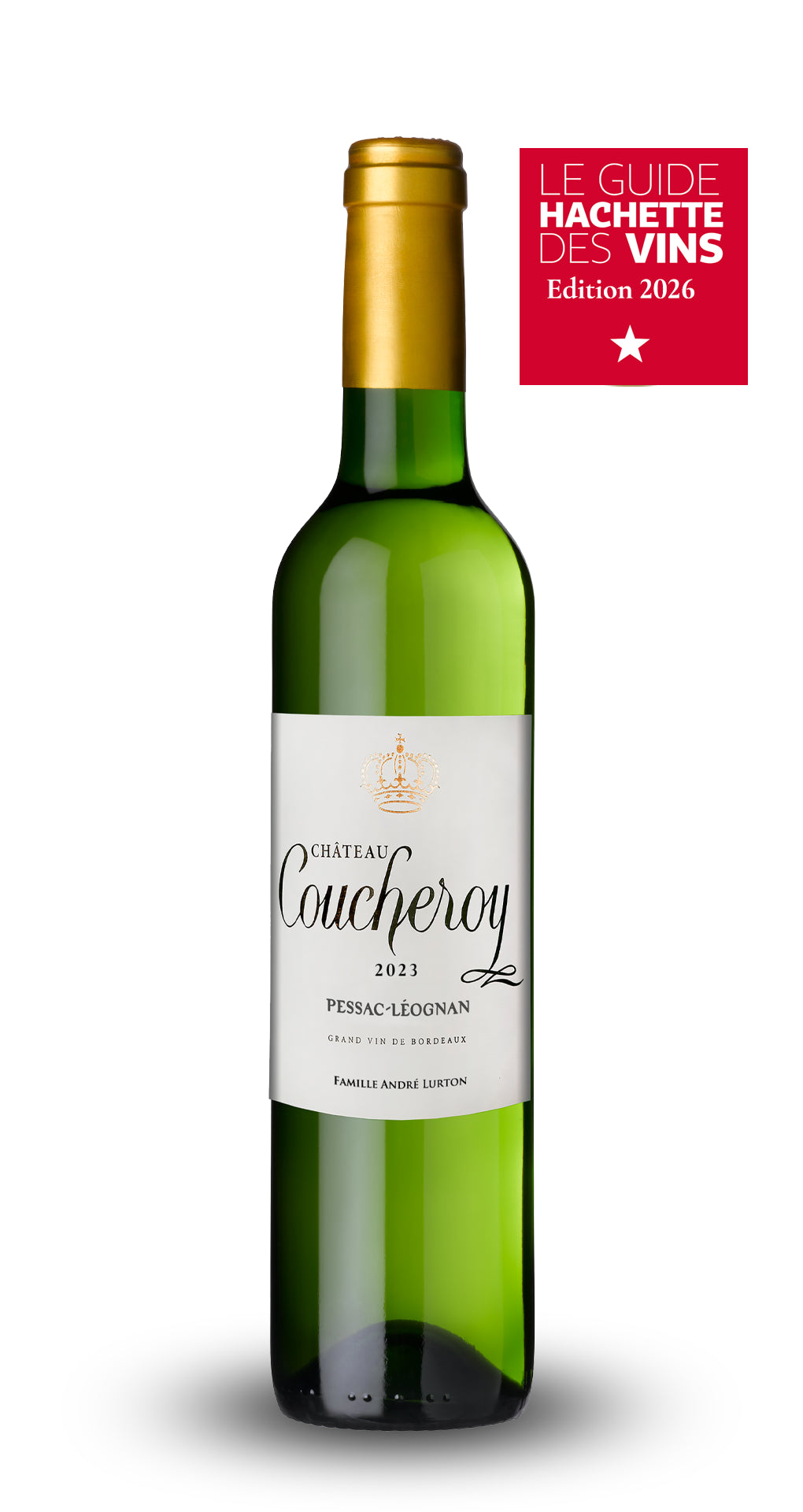 CHÂTEAU COUCHEROY Blanc - Pessac-Léognan - 2023 - 3 bouteilles (50 cl) x 8,75 €