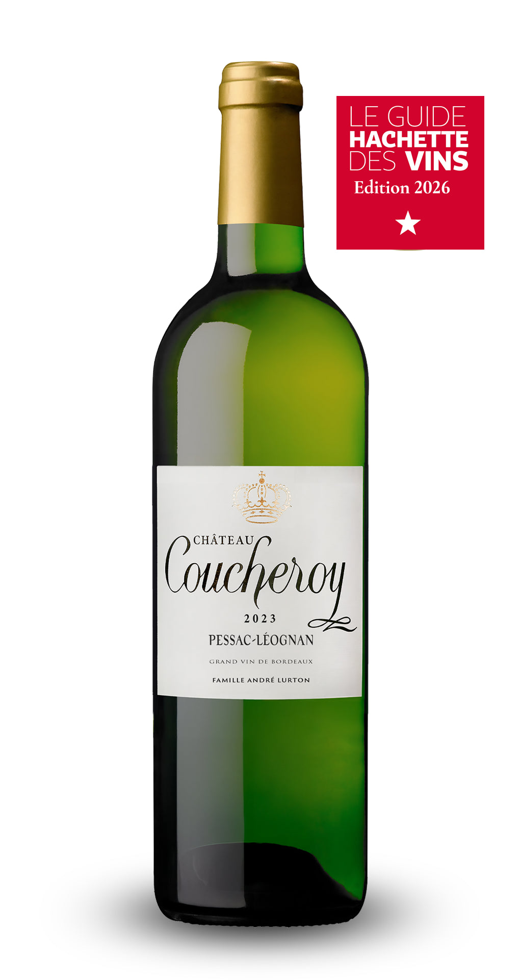 CHÂTEAU COUCHEROY Blanc - Pessac-Léognan - 2023 - 3 bouteilles x 15,40 €