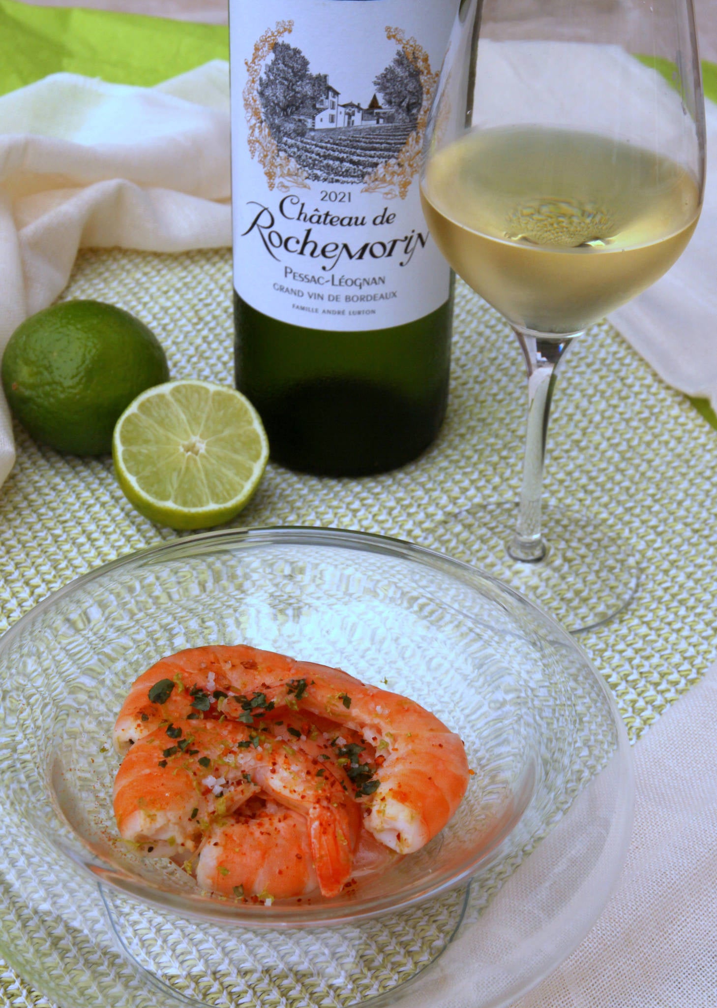 CHÂTEAU DE ROCHEMORIN Blanc - Pessac-Léognan - 2021 - 3 bouteilles x 17,75 €