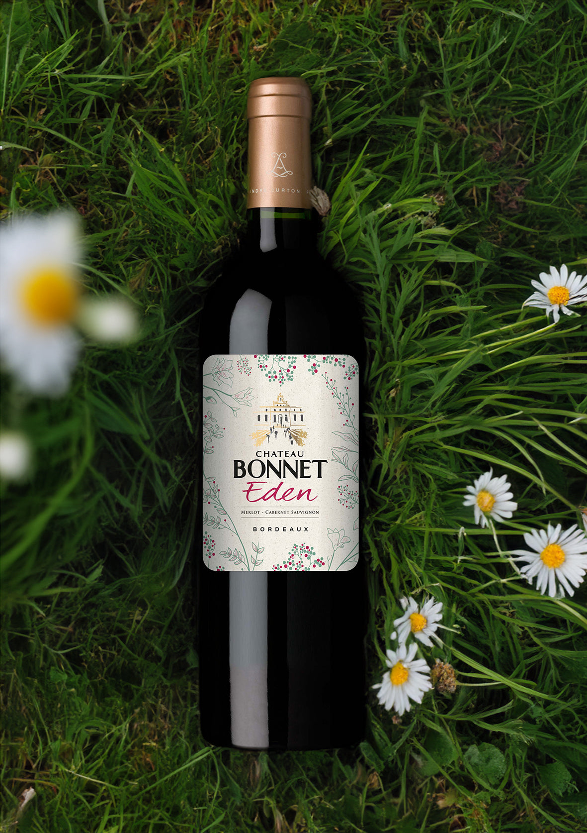 CHÂTEAU BONNET Cuvée EDEN Rouge - Bordeaux - 2022 - 3 bouteilles x 15.80 €