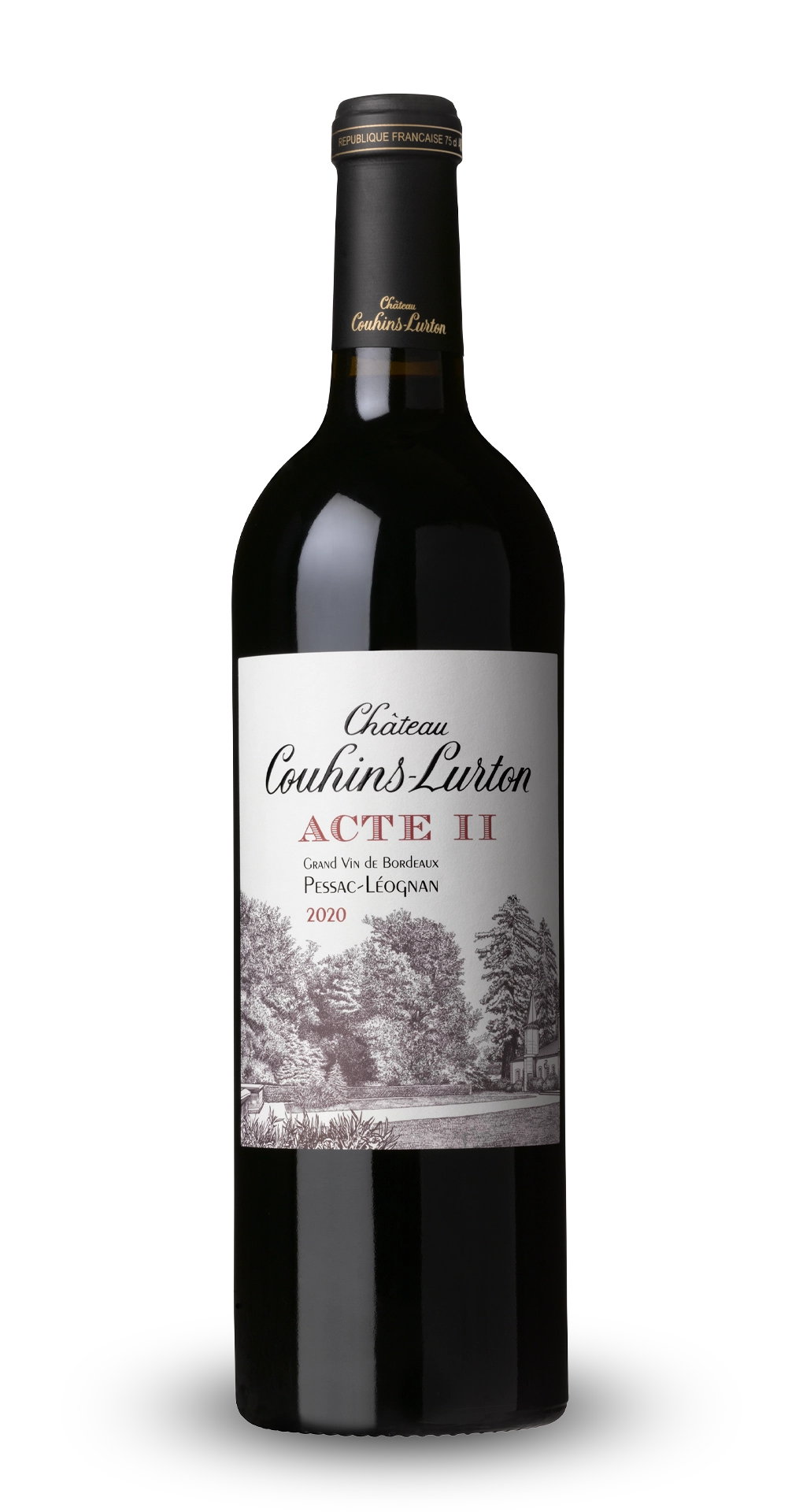 ACTE II de CHÂTEAU COUHINS-LURTON Rouge - Pessac-Léognan - 2020 - 1 bouteille