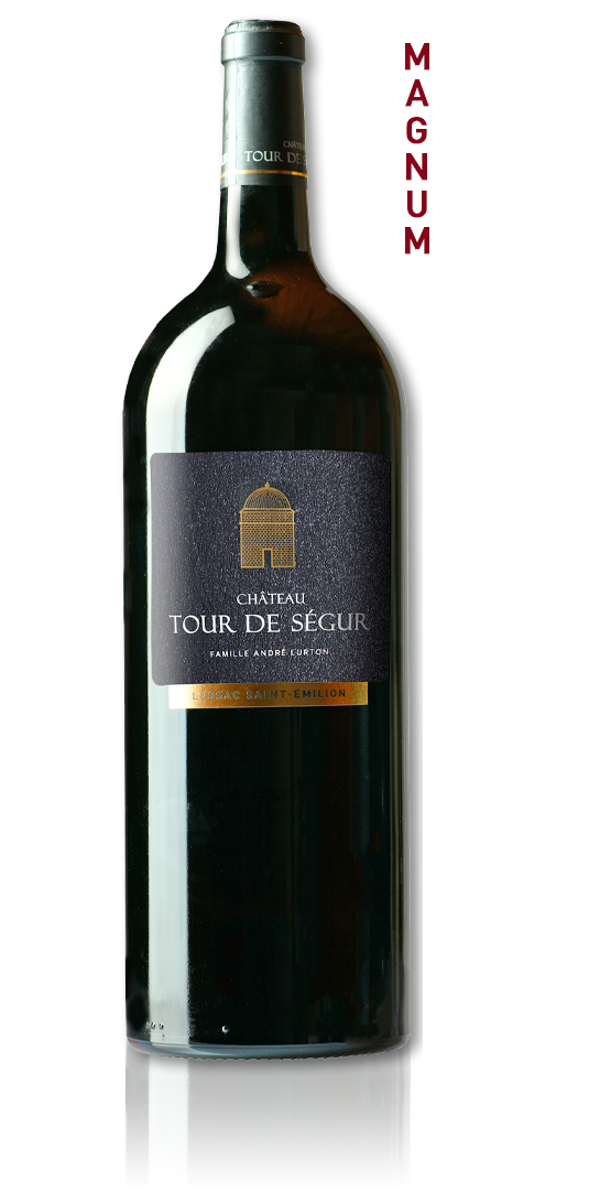 CHÂTEAU TOUR DE SÉGUR Rouge Lussac SaintÉmilion 2018 1 Magnum