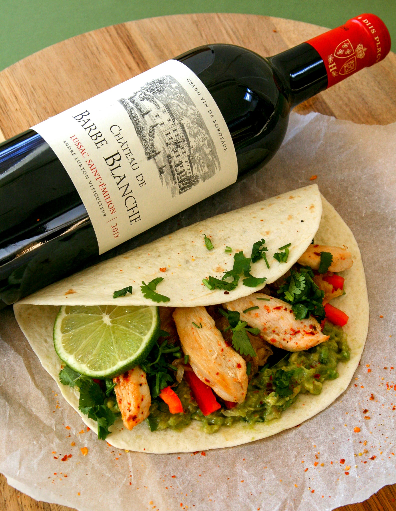 CHÂTEAU DE BARBE BLANCHE Rouge - Lussac saint-Émilion - 2018 - 3 bouteilles x 18,90 €