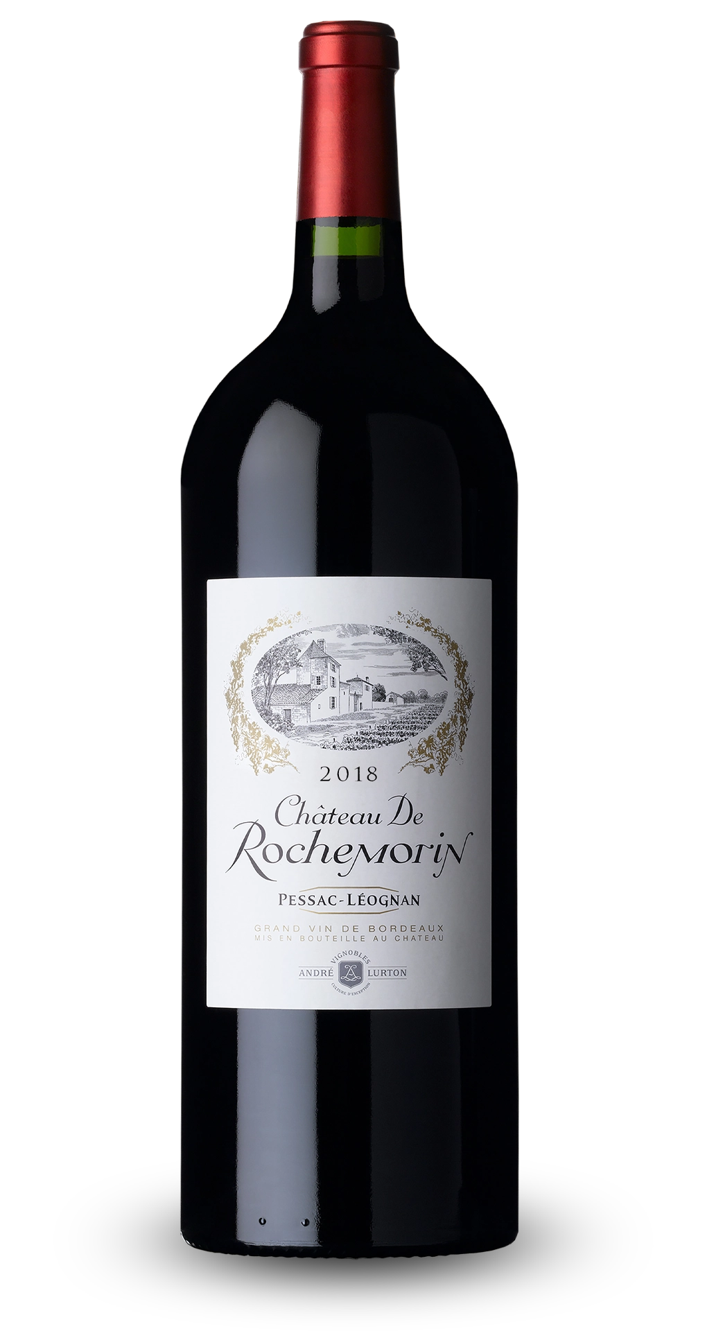 CHÂTEAU DE ROCHEMORIN Rouge - Pessac-Léognan - 2018 - 1 magnum (150 cl)