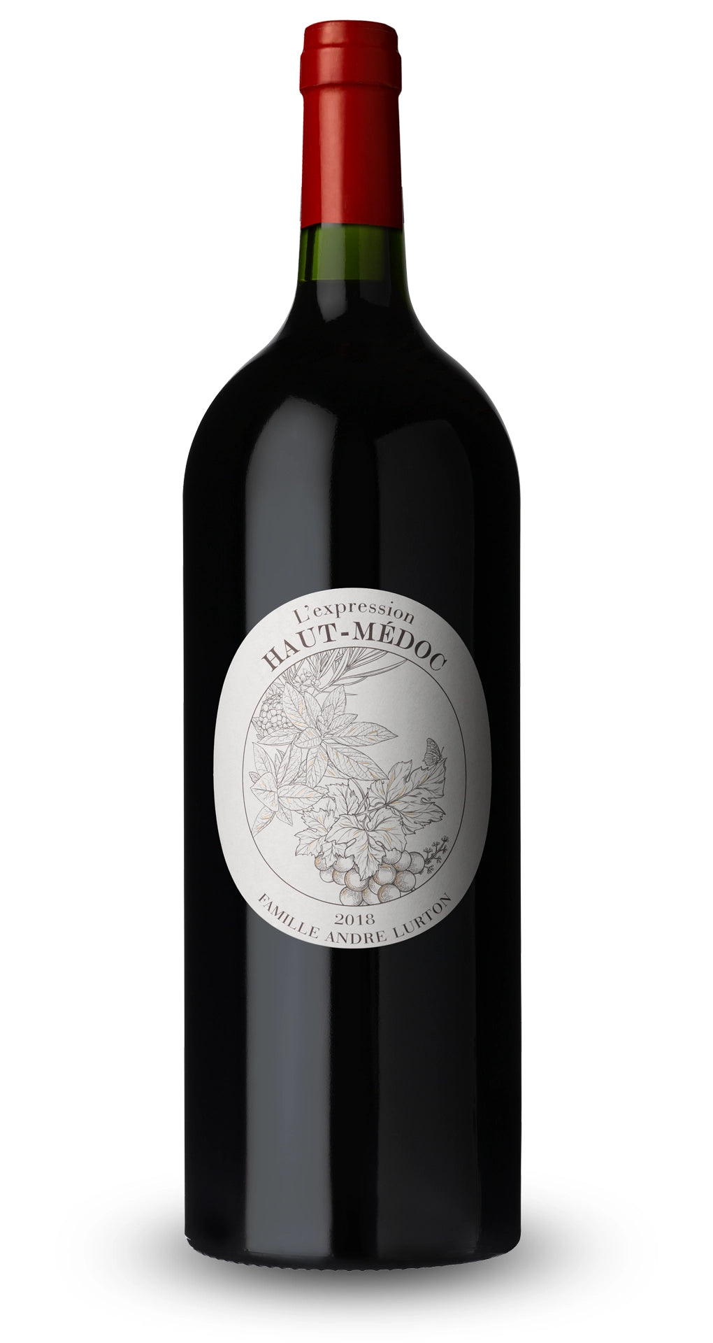 L'EXPRESSION HAUT-MÉDOC Rouge - Haut-Médoc - 2018 - 1 Magnum
