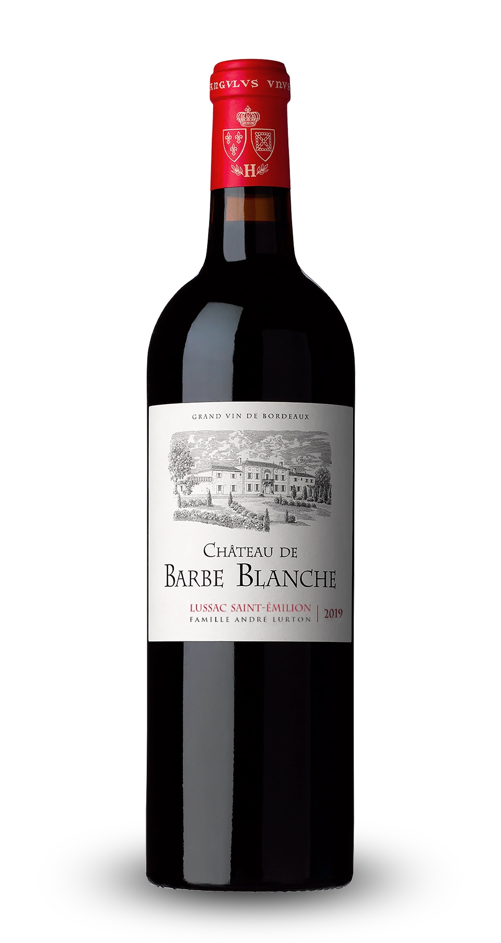 CHÂTEAU DE BARBE BLANCHE Rouge - Lussac Saint-Émilion - 2019 - 3 bouteilles x 20,85 €
