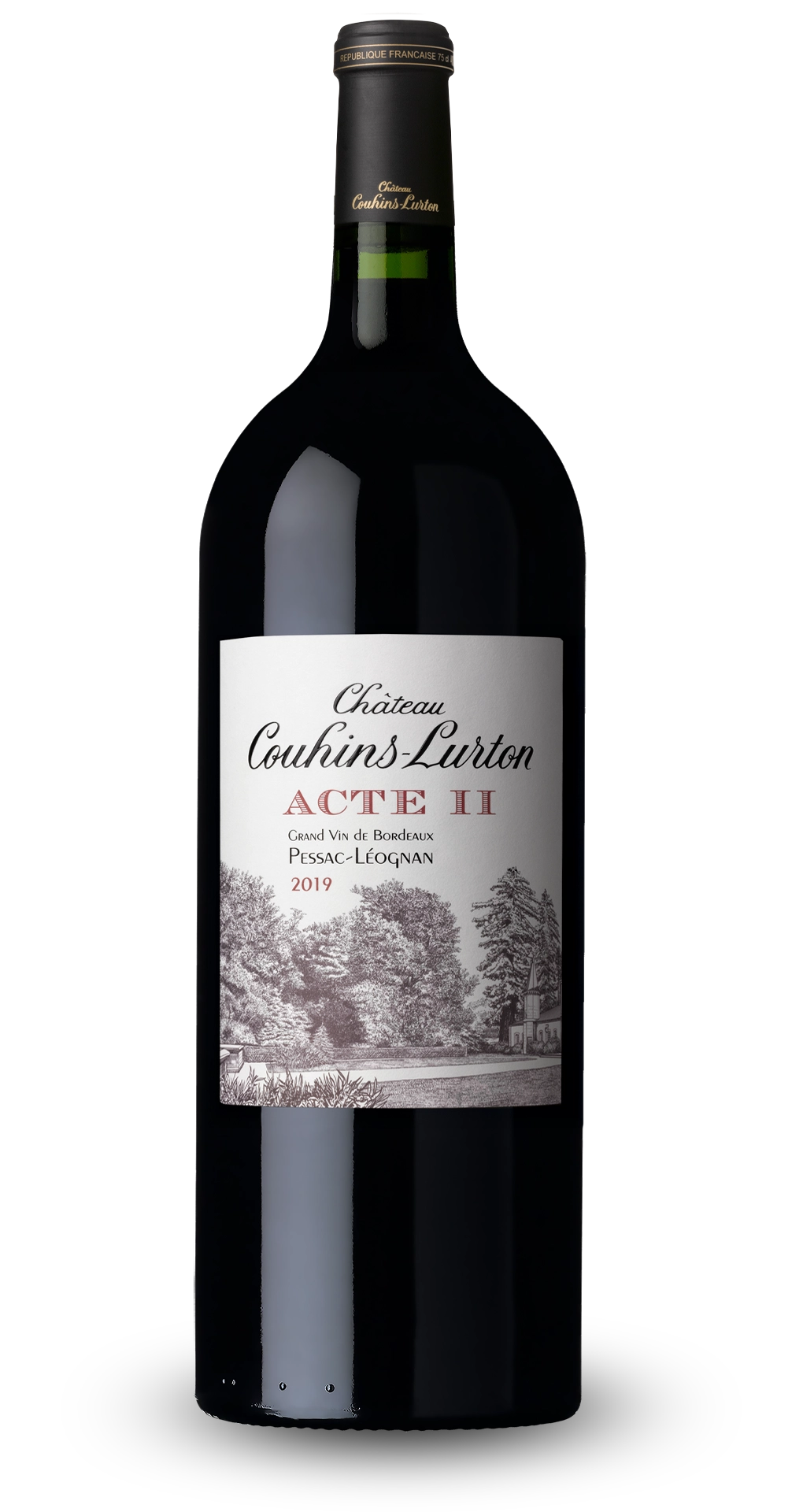 ACTE II de CHÂTEAU COUHINS-LURTON Rouge - Pessac-Léognan - 2019 - 1 Magnum (150 cl)