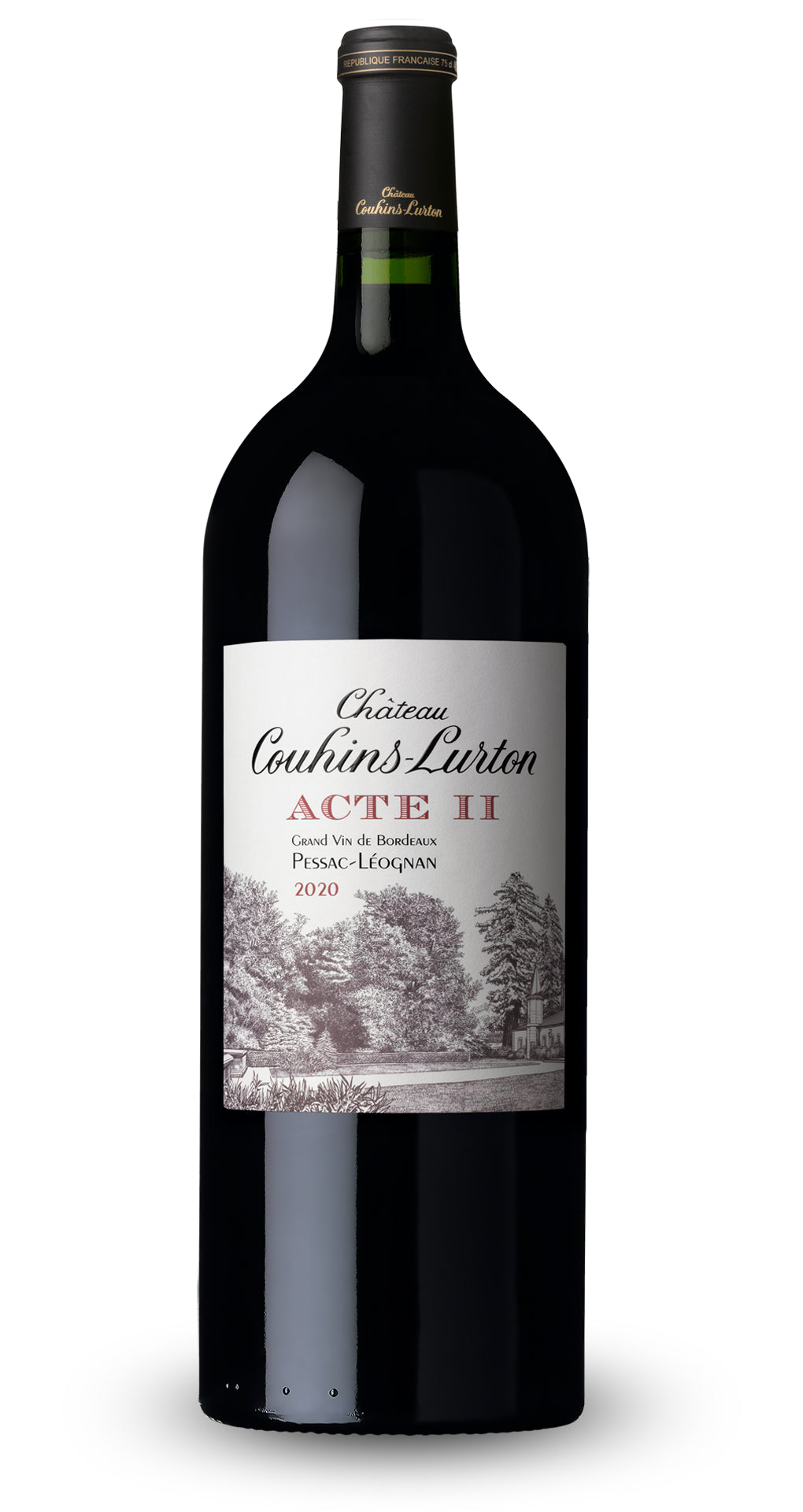 ACTE II de CHÂTEAU COUHINS-LURTON Rouge - Pessac-Léognan - 2020 - 1 Magnum (150 cl)
