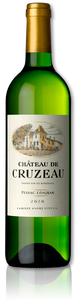 CHÂTEAU DE CRUZEAU Blanc - Pessac-Léognan - 2020 - 3 bouteilles x 15,90 €