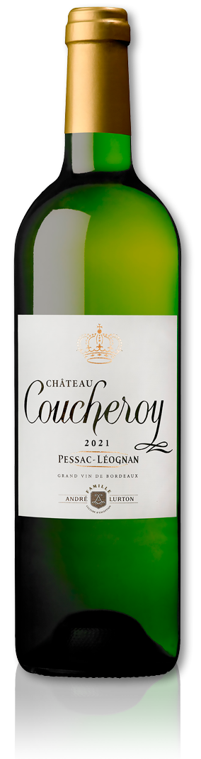 CHÂTEAU COUCHEROY Blanc - Pessac-Léognan - 2021 - 3 bouteilles x 15,40 €