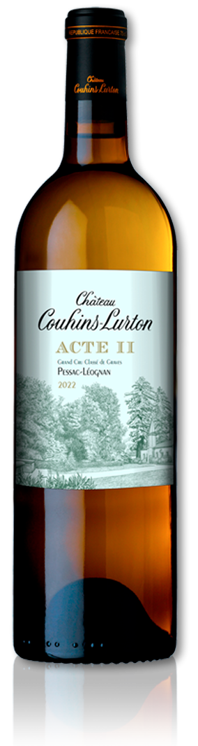 ACTE II de CHÂTEAU COUHINS-LURTON Blanc - Pessac-Léognan - 2022 - 1 bouteille
