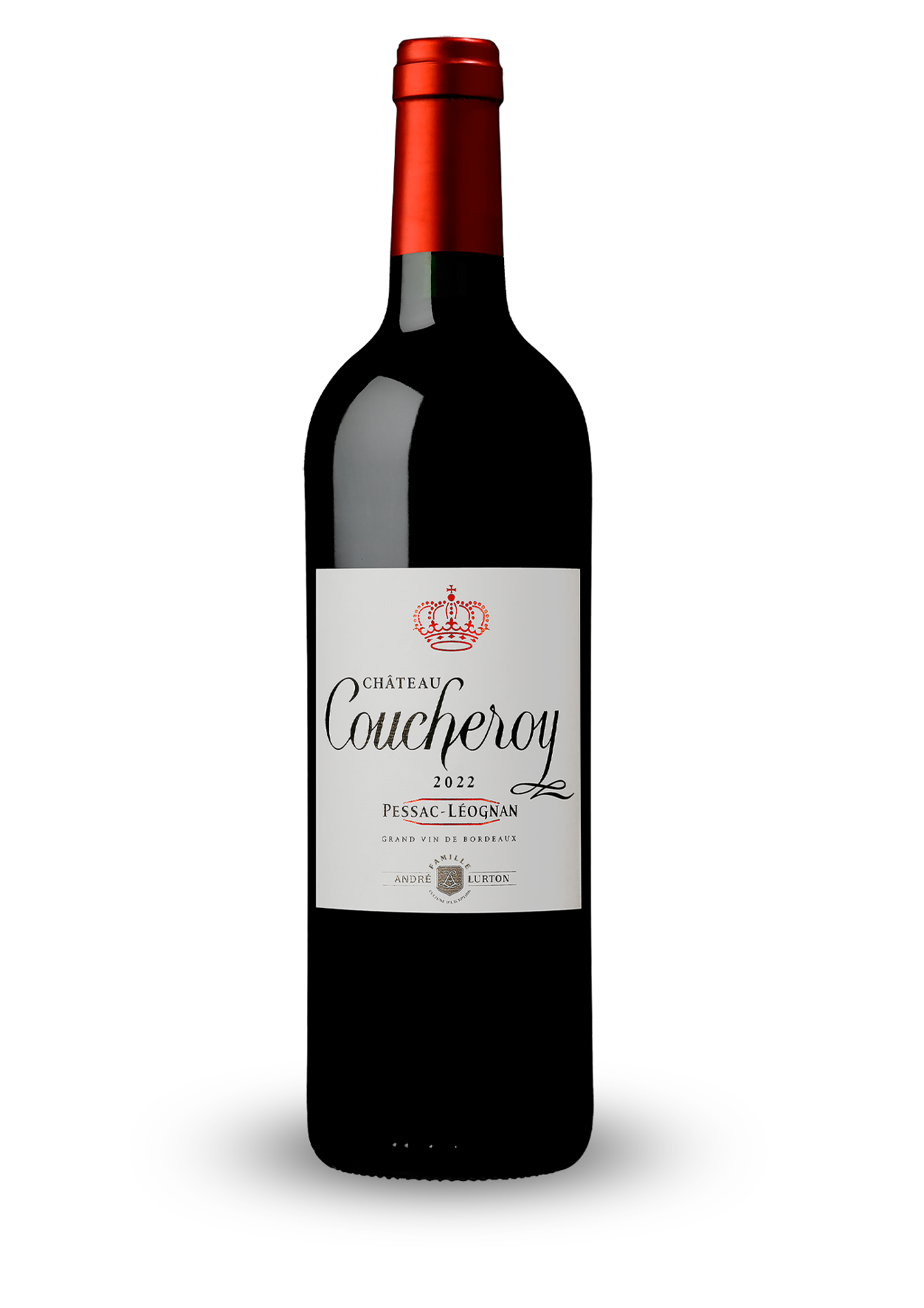 CHÂTEAU COUCHEROY Rouge - Pessac-Léognan - 2022 - 3 bouteilles x 15,90 €