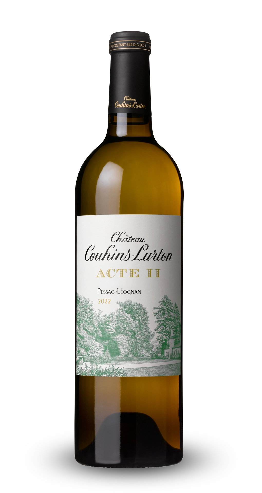 ACTE II de CHÂTEAU COUHINS-LURTON Blanc - Pessac-Léognan - 2022 - 1 bouteille