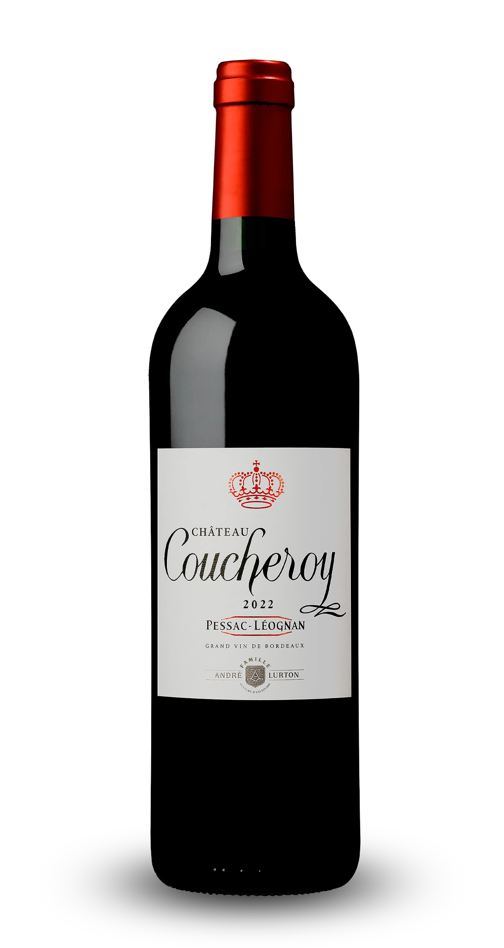 CHÂTEAU COUCHEROY Rouge - Pessac-Léognan - 2022 - 3 bouteilles x 15,90 €