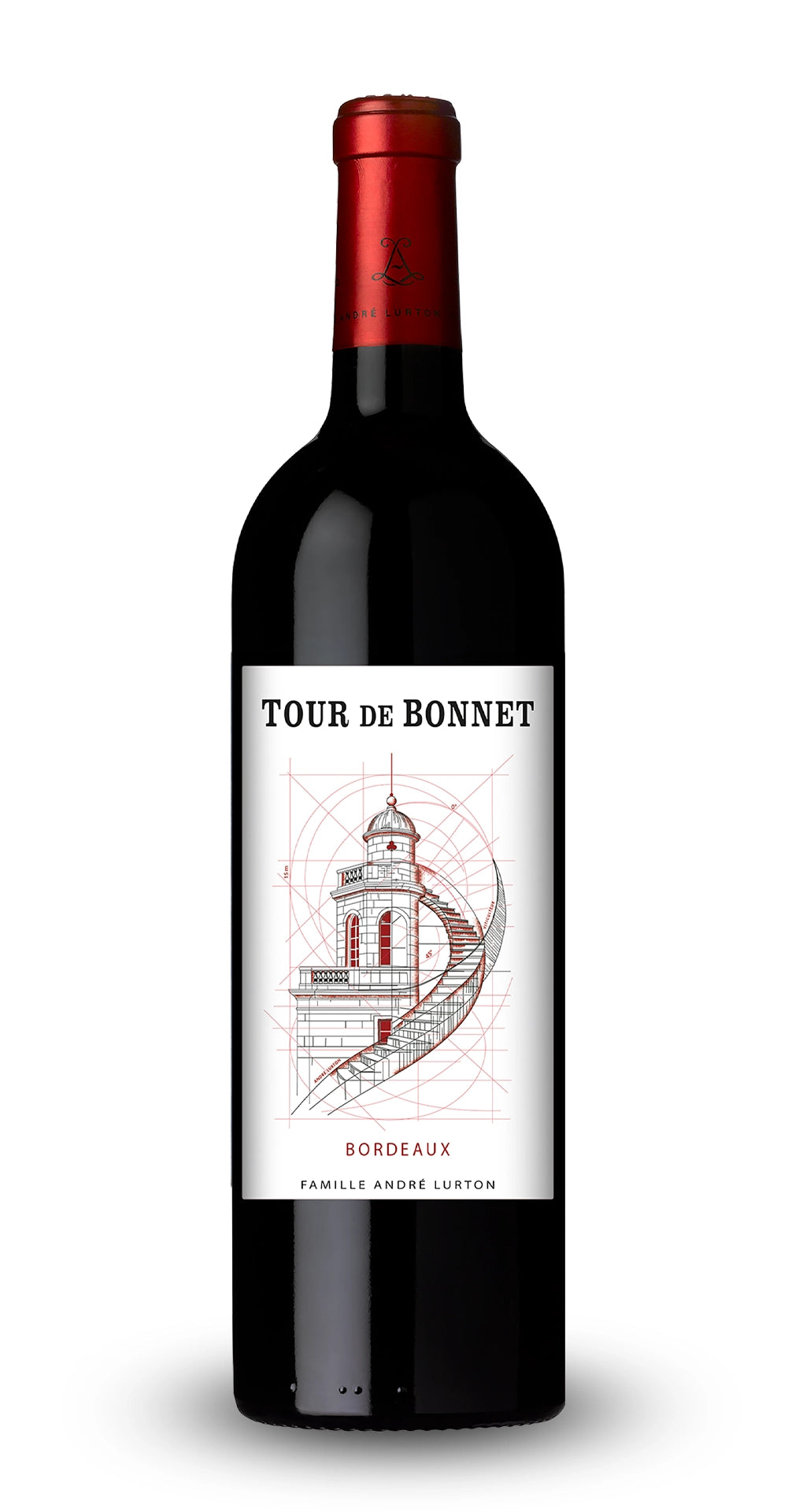 TOUR DE BONNET Rouge - Bordeaux - 2022 - 6 bouteilles x 6,80 €