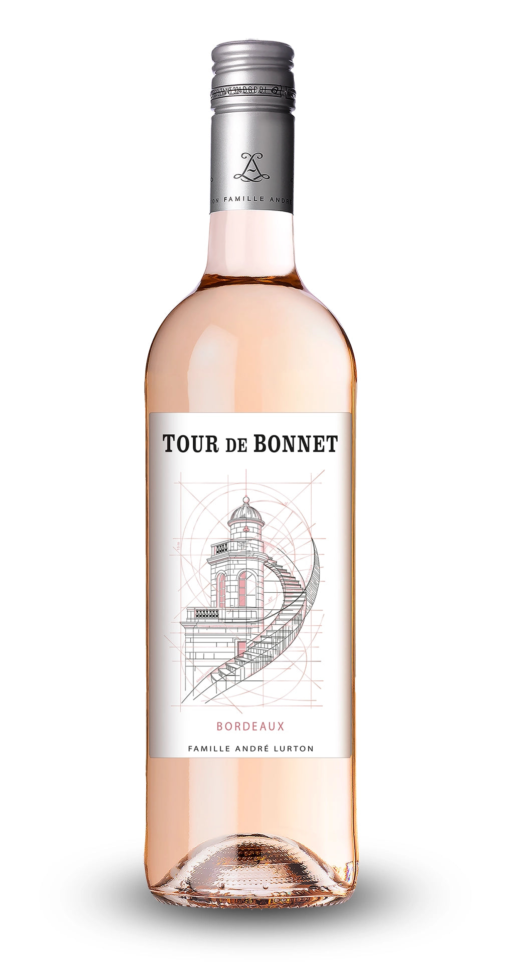TOUR DE BONNET Rosé - Bordeaux - 2025 - 6 bouteilles x 6,80 €