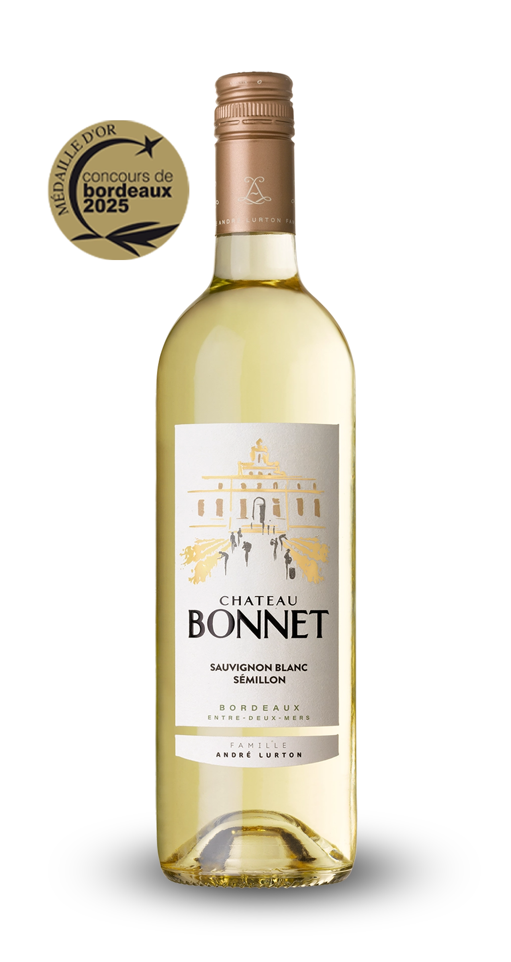CHÂTEAU BONNET Blanc - Entre-Deux-Mers - 2024 - 3 bouteilles x 8,95 €