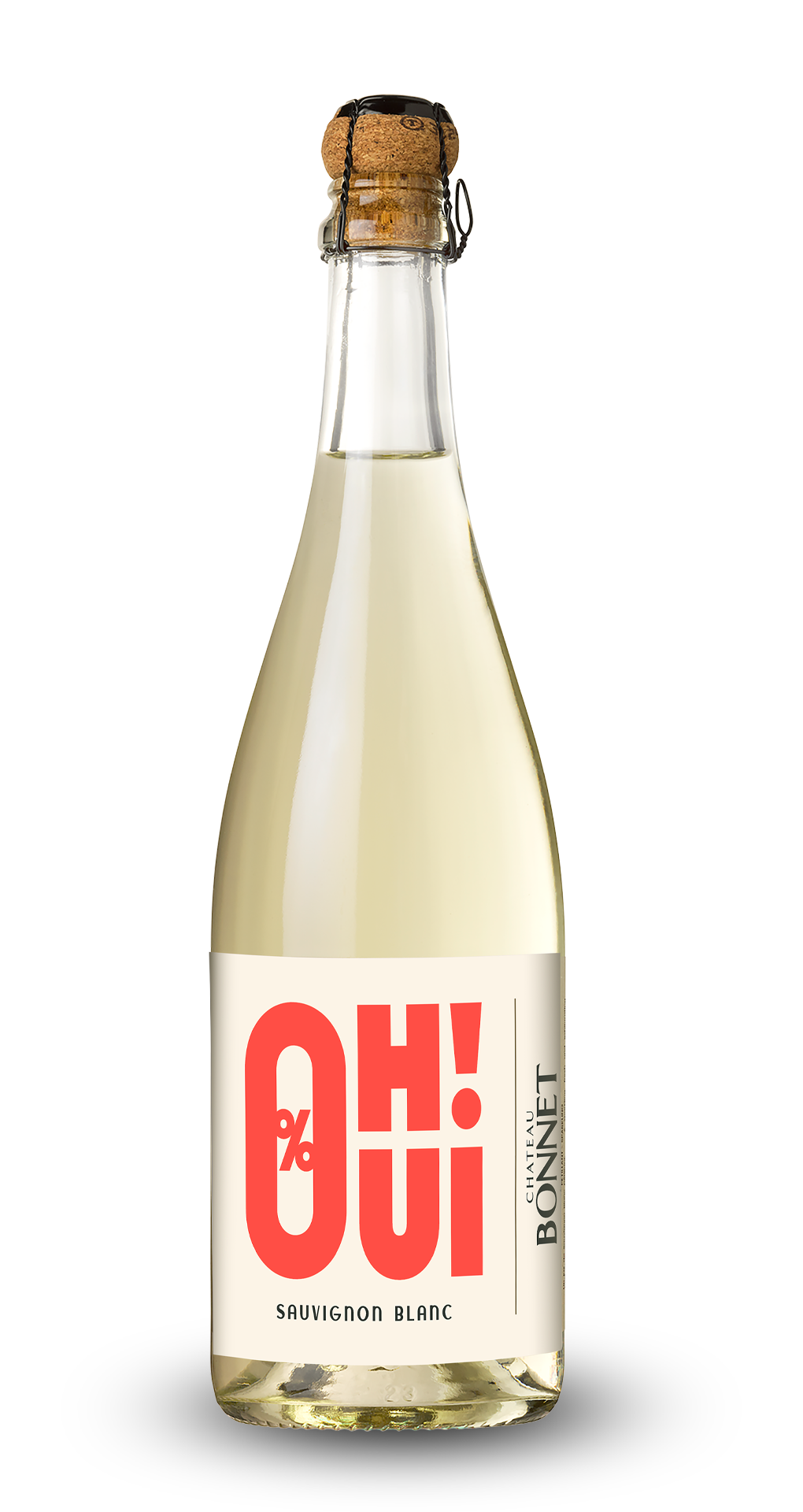 OH OUI ! Boisson vigneronne Pétillante 100% Sauvignon Blanc - Sans Alcool - 1 bouteille x 10,90 €