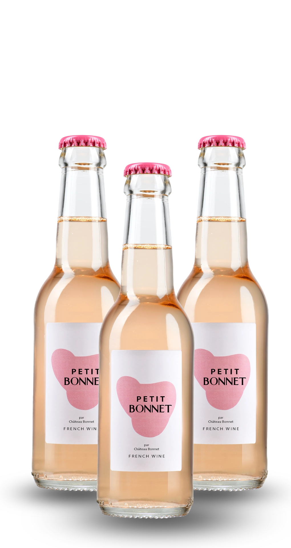 PETIT BONNET Rosé - Bordeaux - 3 bouteilles (25 cl) x 4,35€