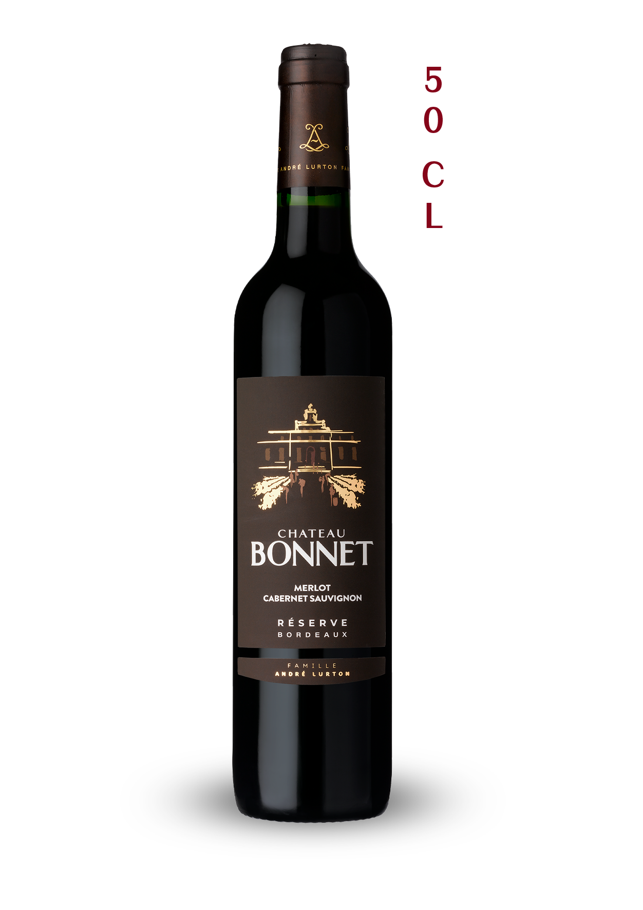 CHÂTEAU BONNET RÉSERVE Rouge - Bordeaux - 2016 - 3 bouteilles (50 cl) x 9,10 €