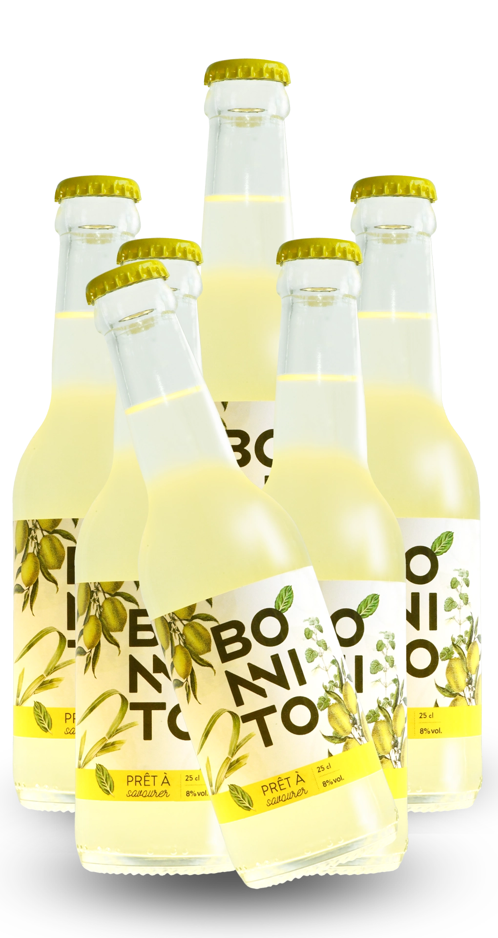 BONNITO - Cocktail à base de vin - 6 bouteilles (25 cl) x 3,80 € -