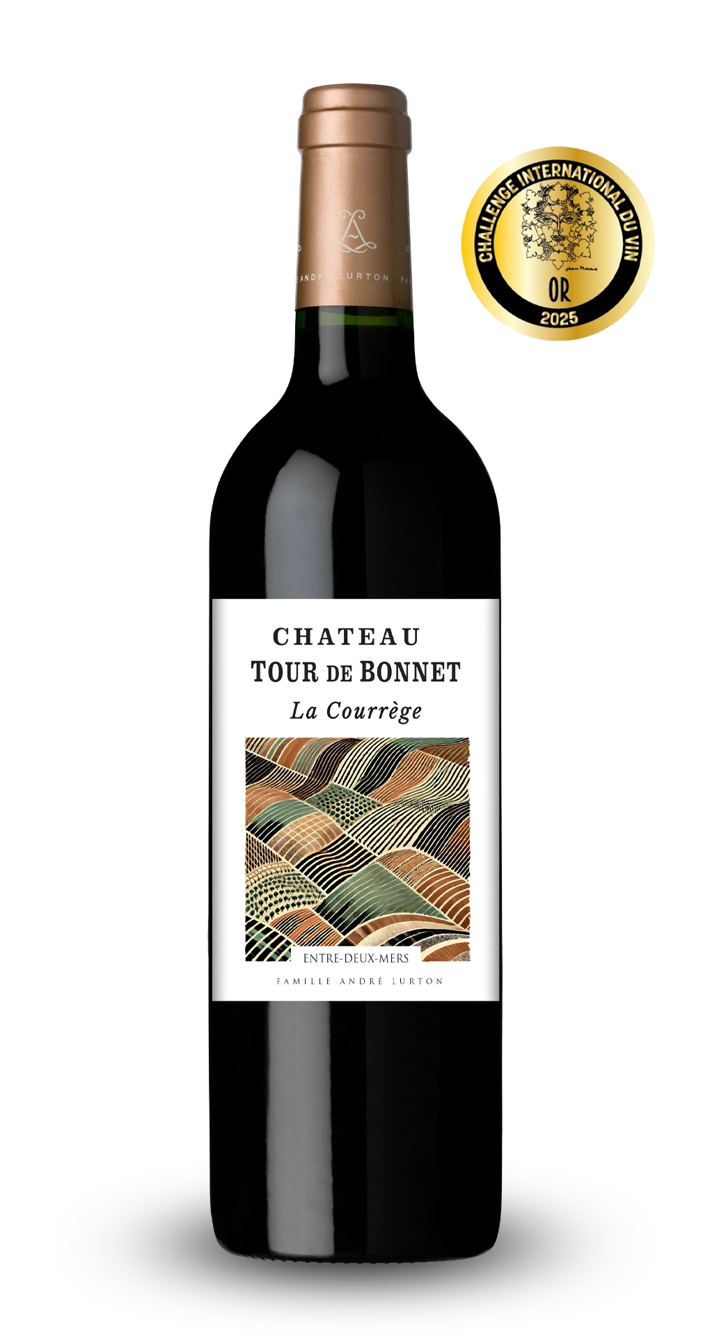 CHÂTEAU TOUR DE BONNET LA COURRÈGE - Rouge - Entre-Deux-Mers - 2023 - 6 bouteilles x 13,65 €