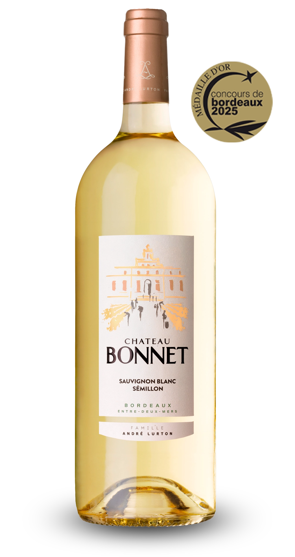 CHÂTEAU BONNET Blanc - Entre-Deux-Mers - 2024 - 1 Magnum (150 cl)