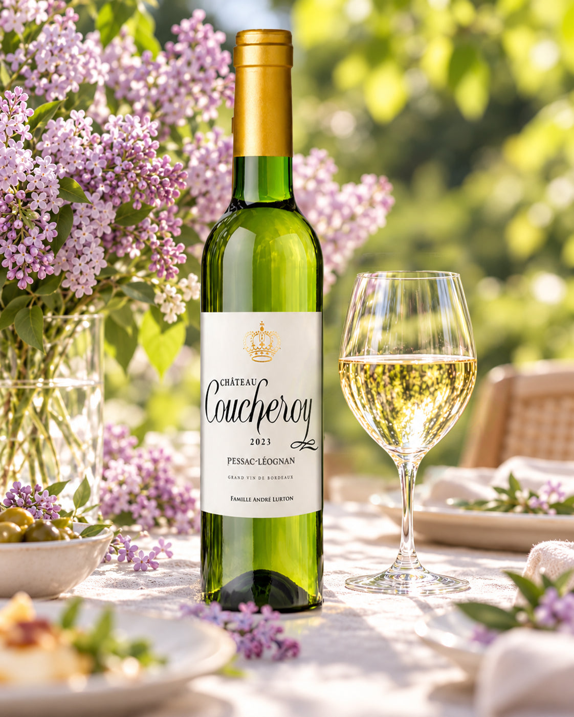 CHÂTEAU COUCHEROY Blanc - Pessac-Léognan - 2023 - 3 bouteilles (50 cl) x 8,75 €