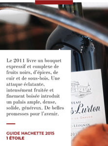 CHÂTEAU COUHINS-LURTON Rouge - Pessac-Léognan - 2011 - 3 bouteilles x 31,40 €