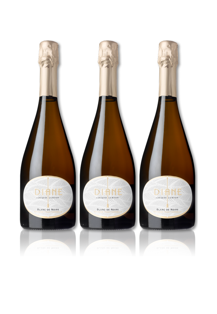 DIANE by Jacques Lurton Blanc de Noirs - Brut Nature - 3 bouteilles x 16,30 €